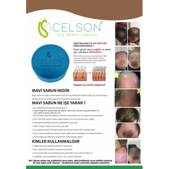 Celson Saç Bakım Sabunu